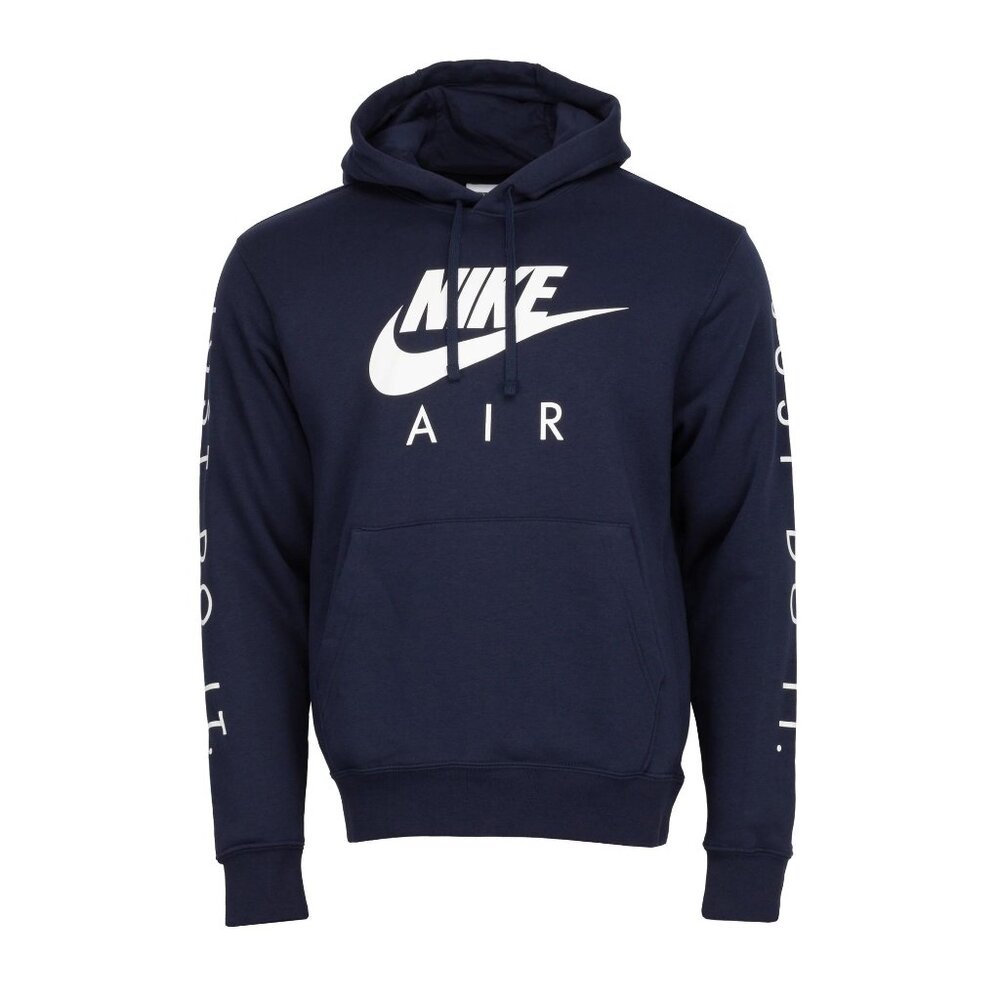 Nike Men's Air JDI Fleece Hoodie Pullover Fleece Navy Size M NEW WITH TAGS!